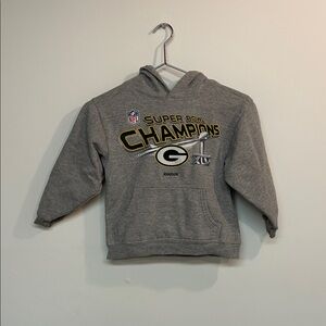 Reebok Kids Gray Super Bowl Champions Hoodie